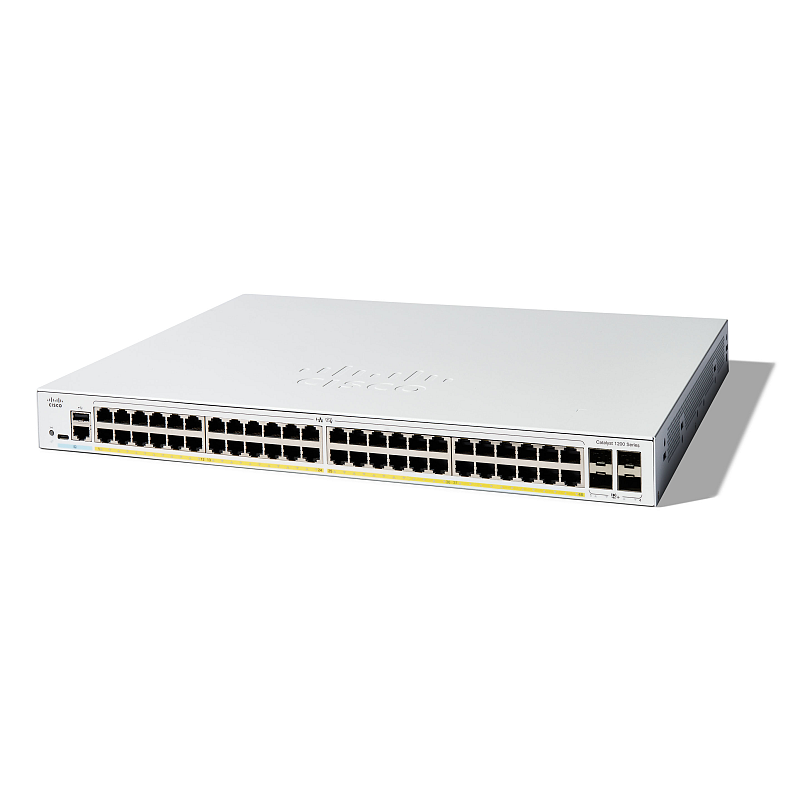 Cisco C1200-48P-4X Netzwerk-Switch Managed L2/L3 Gigabit Ethernet (10/100/1000) Weiß