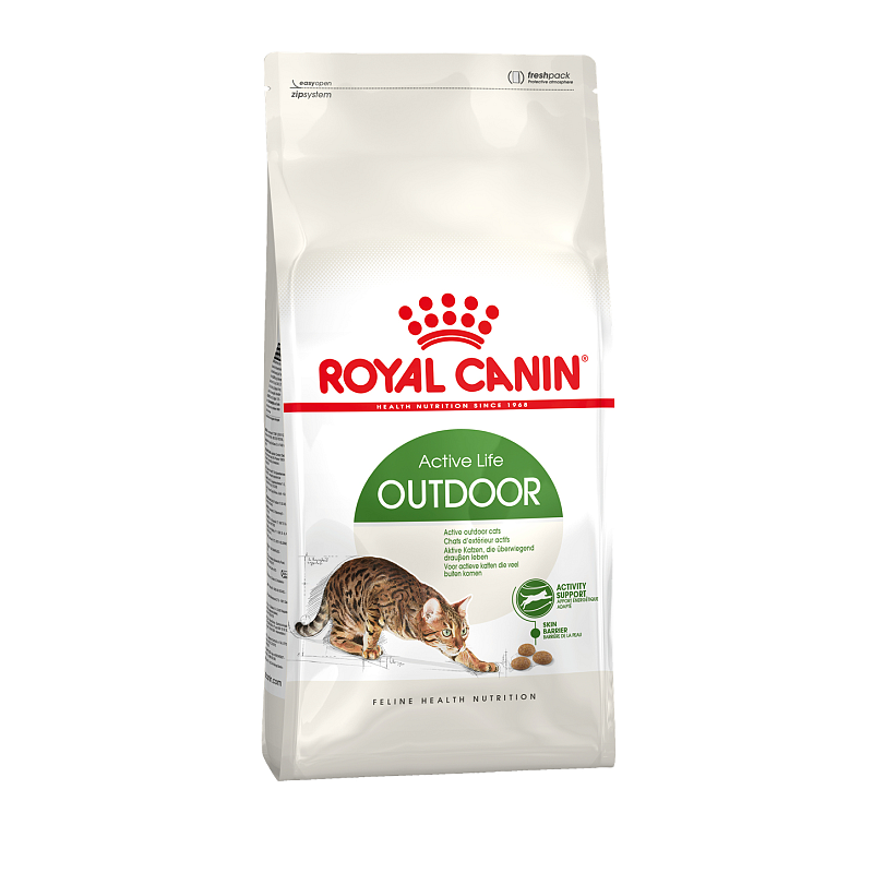 Royal Canin Outdoor Katzen-Trockenfutter 400 g Adult Geflügel