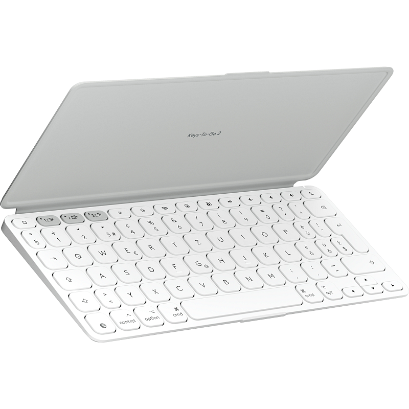 Logitech 920-012965 Tastatur für Mobilgeräte QWERTZ Deutsch Bluetooth Weiß
