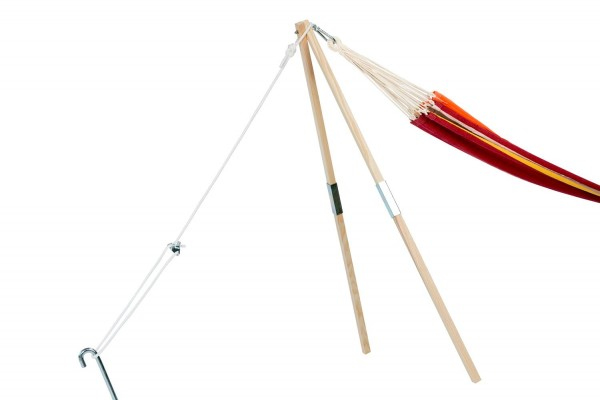 AMAZONAS AZ-4030100 Hängemattenzubehör Aufhänge-Set Holz Kunststoff, Stahl, Holz 100 kg