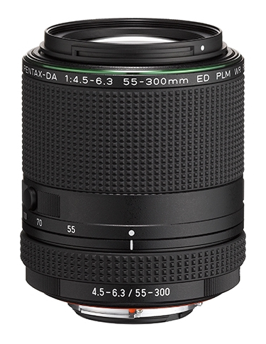Pentax HD DA 55-300mm f/4,5-6,3 ED PLM WR RE SLR Super-Teleobjektiv Schwarz