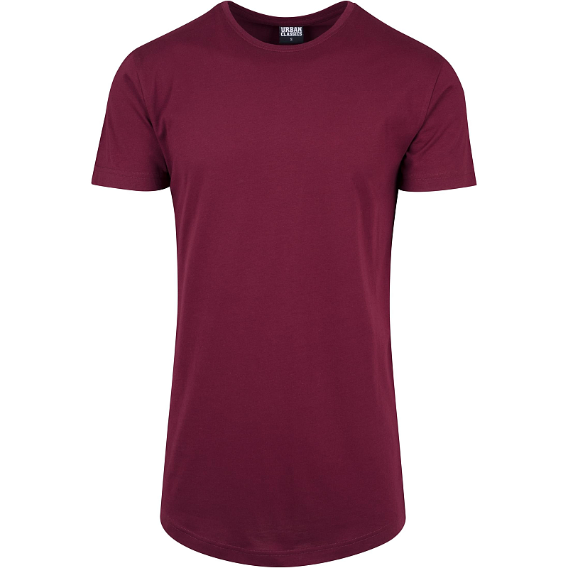 Urban Classics Shaped Long Tee T-Shirt Rundhals Kurzärmel Baumwolle