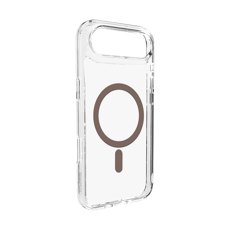 PURO PUIPC1766LITEMCHOC Handy-Schutzhülle Cover Braun, Transparent