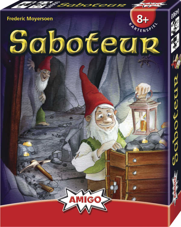 Amigo 04900 Brettspiel Saboteur 30 min Kartenspiel Taktisch