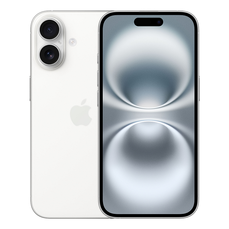 Apple iPhone 16 15,5 cm (6.1") Dual-SIM iOS 18 5G USB Typ-C 128 GB Weiß