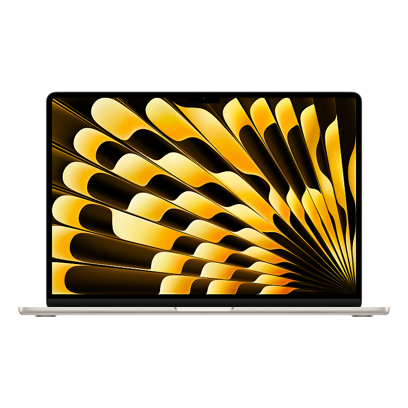 Apple MacBook Air Apple M M3 Laptop 38,9 cm (15.3") 24 GB 512 GB SSD Wi-Fi 6E (802.11ax) macOS Sequoia Beige