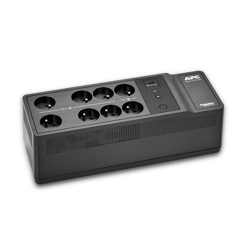 APC BE500G2-FR Unterbrechungsfreie Stromversorgung (USV) Standby (Offline) 0,5 kVA 300 W 8 AC-Ausgänge