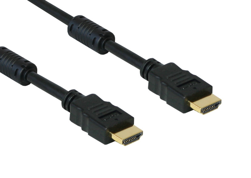 Alcasa HDMI 3m HDMI-Kabel HDMI Typ A (Standard) Schwarz