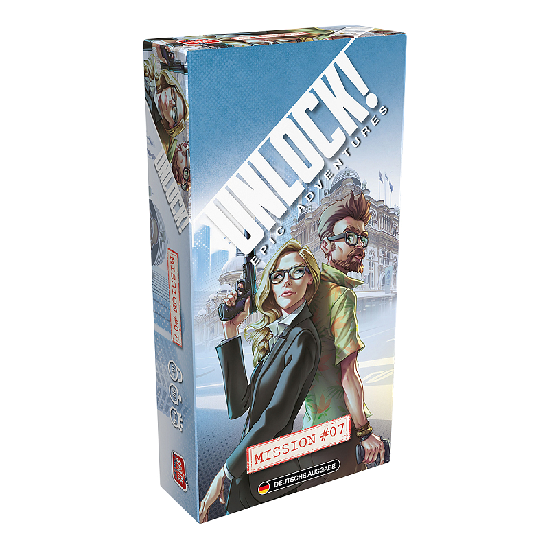 Asmodee Unlock! SCOD0063 Brettspiel Unlock! Mission #07 90 min Kartenspiel Rollenspiele