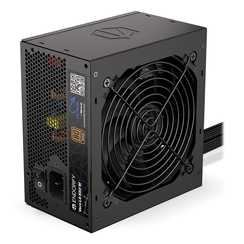 ENDORFY Vero L6 Netzteil 550 W 24-pin ATX ATX Schwarz