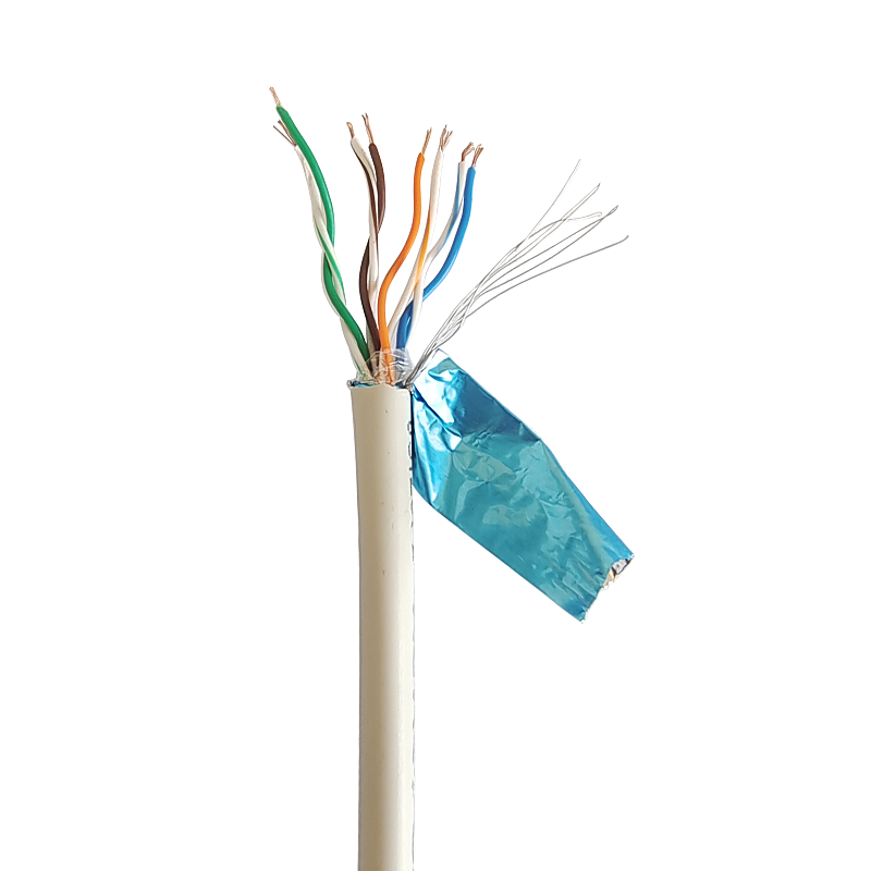 Gembird CAT5e FTP 100m Netzwerkkabel Grau F/UTP (FTP)