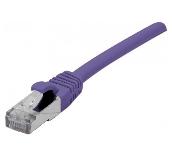 EXC 858514 Netzwerkkabel Violett 0,3 m Cat6a S/FTP (S-STP)