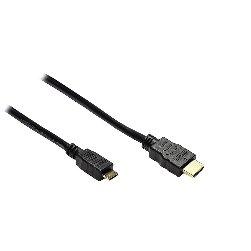 Alcasa HDMI/Mini HDMI HDMI-Kabel 1,5 m HDMI Typ A (Standard) HDMI Type C (Mini) Schwarz