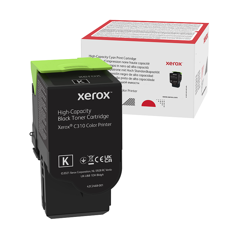 Xerox ® C310 Farbdrucker​/​C315 Farb-Multifunktionsdrucker Hohe Kapazität-Tonermodul Schwarz (8000 Seiten) - 006R04364