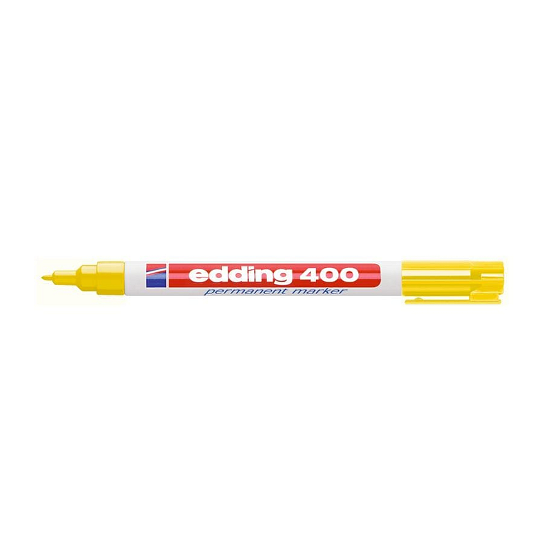 Edding 400 Permanent-Marker Gelb 1 Stück(e)