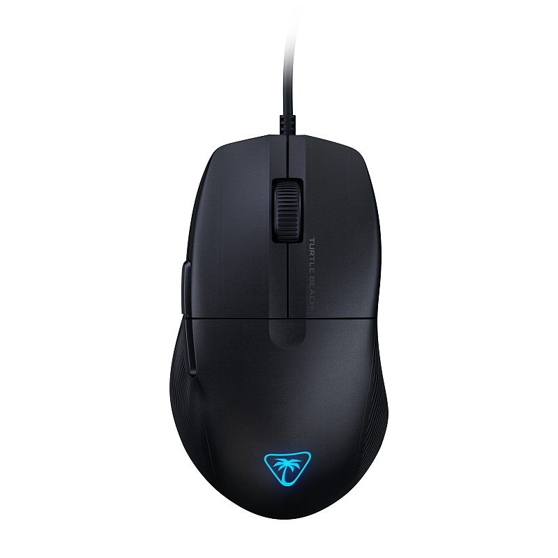 Turtle Beach Pure SEL – Ultraleichte, ergonomische RGB-Gaming-Maus, optischer 8K DPI-Sensor, mechanische Schalter, PTFE-Gleitelemente, RGB-Beleuchtung - Schwarz
