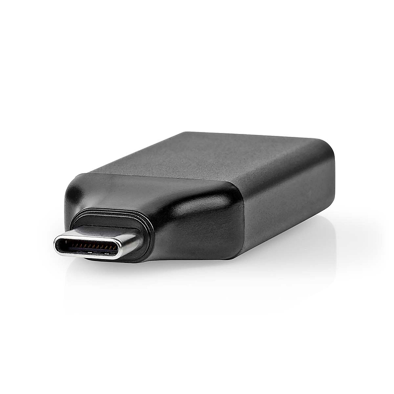 Nedis CCGB64650GY Videokabel-Adapter 0 m HDMI USB-C Schwarz, Grau