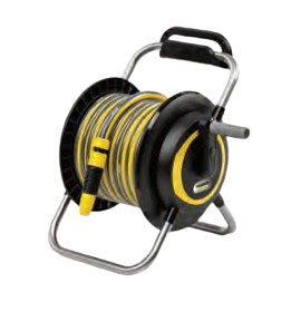 Kärcher 2.645-372.0 Gartenschlauchrolle Standrolle Schwarz, Gelb