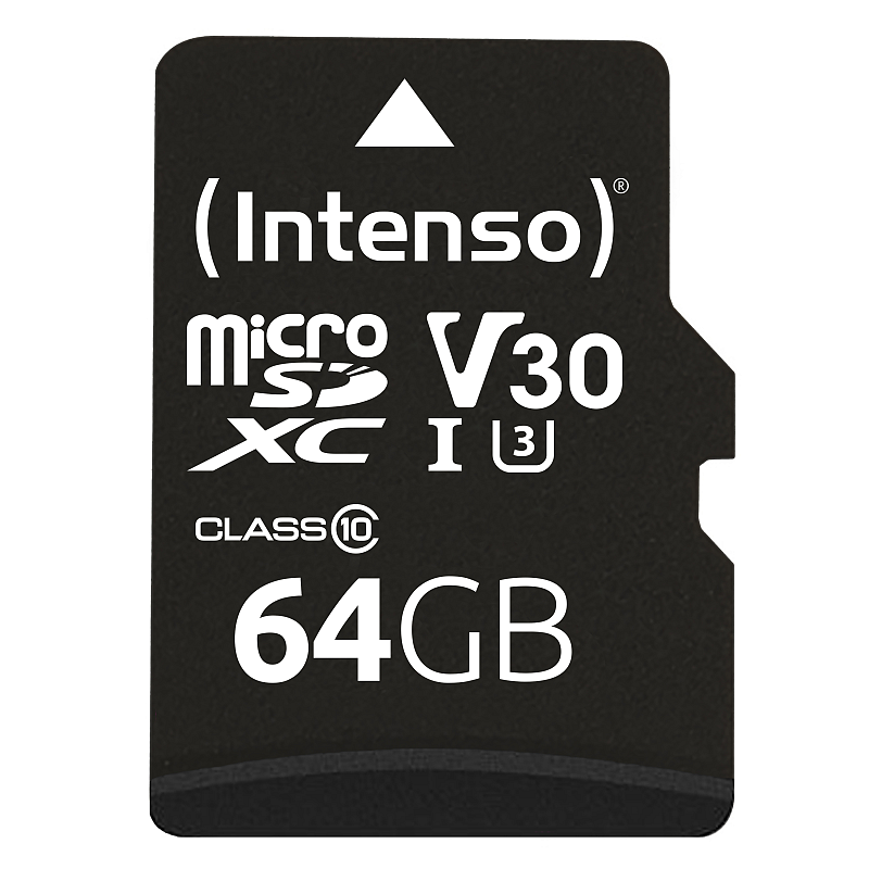 Intenso 3433490 Speicherkarte 64 GB MicroSDXC UHS-I Klasse 10