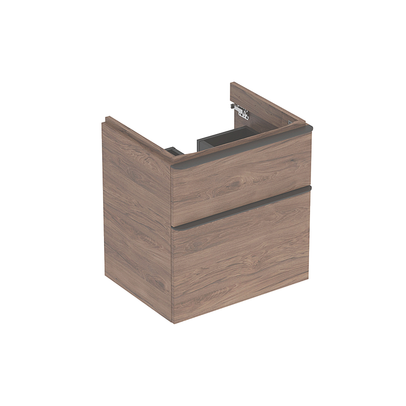 Geberit 500.352.JR.1 Aufbewahrungsschrank für Badezimmer Grau, Holz