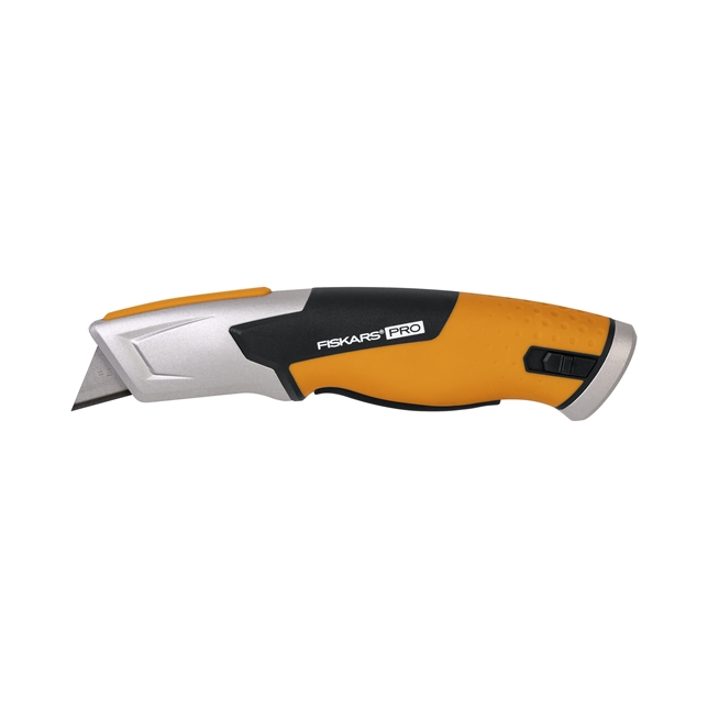 Fiskars 1062938 Teppichmesser Schwarz, Orange Rasierklingenmesser