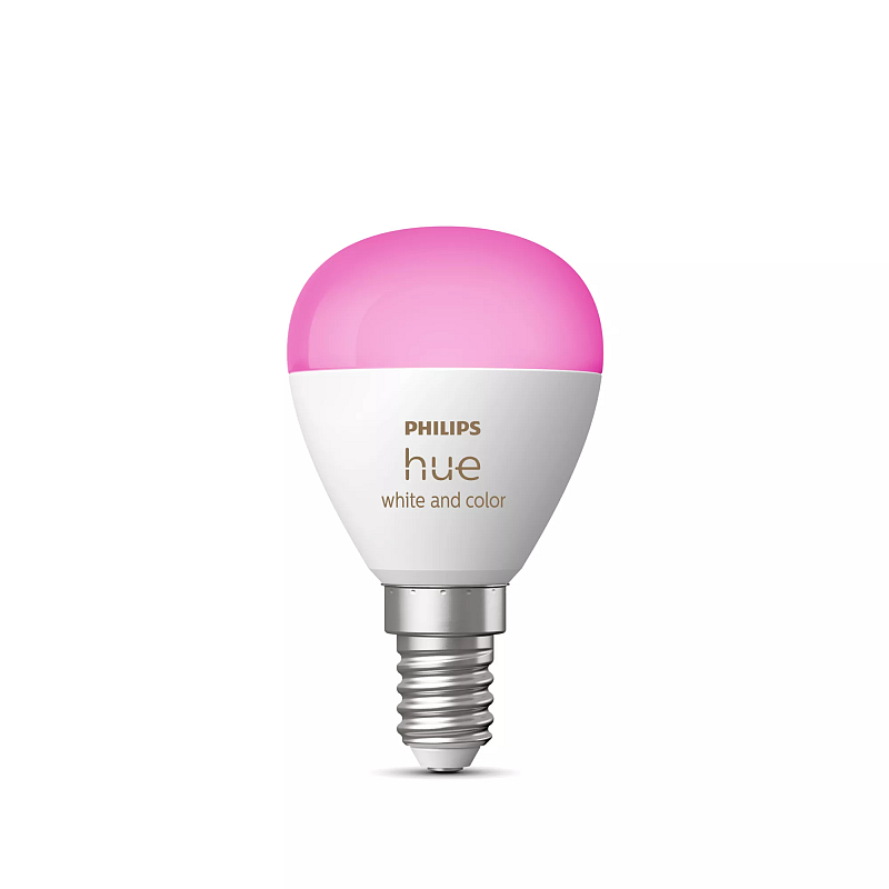 Philips Hue White and Color ambiance E14 - Smarte Lampe Tropfenform - 470