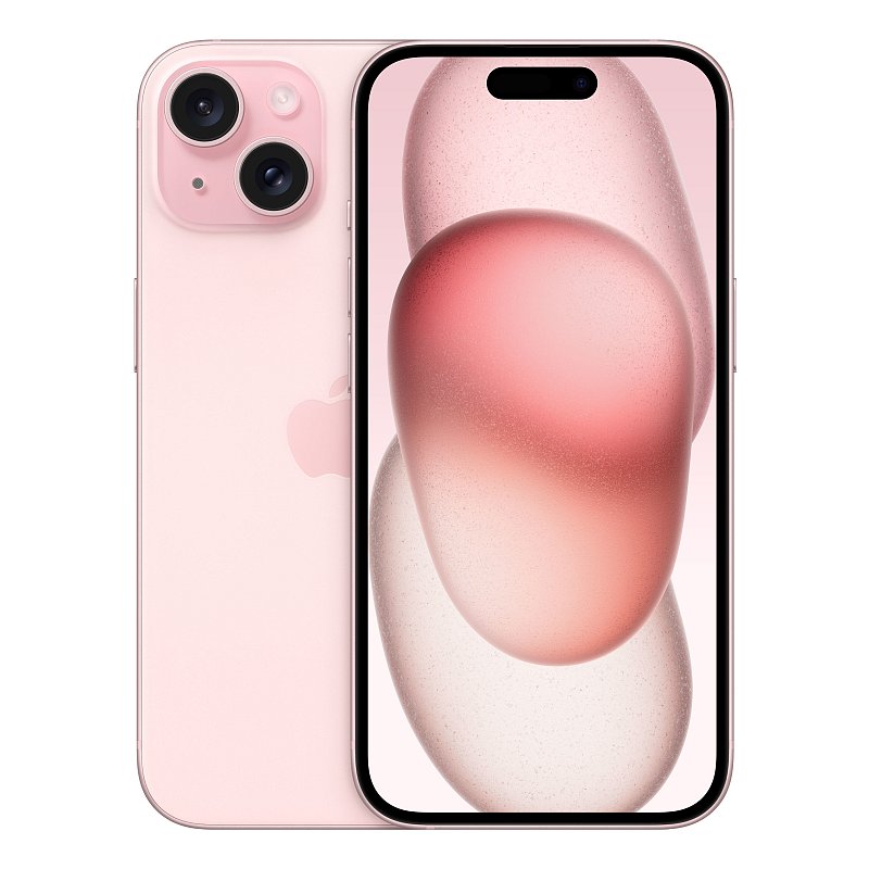 Apple iPhone 15 15,5 cm (6.1") Dual-SIM iOS 17 5G USB Typ-C 512 GB Pink