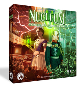 Asmodee Nucleum Court of Progress Brettspiel-Erweiterung Strategie