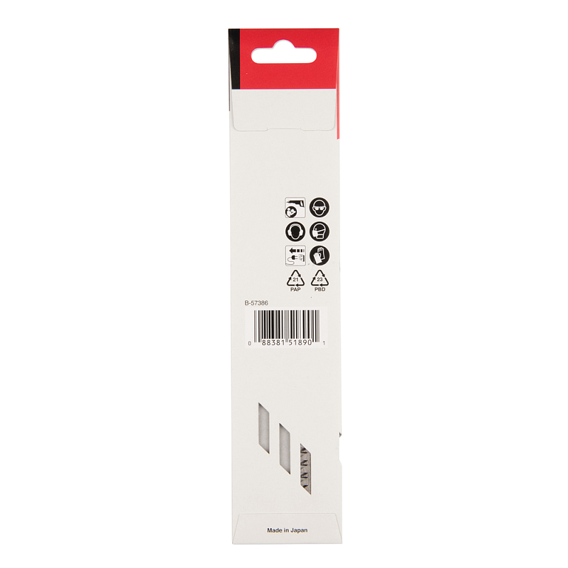 Makita B-57386 Sägeblatt für Stichsägen, Laubsägen & elektrische Sägen Bimetallisch 1 Stück(e)
