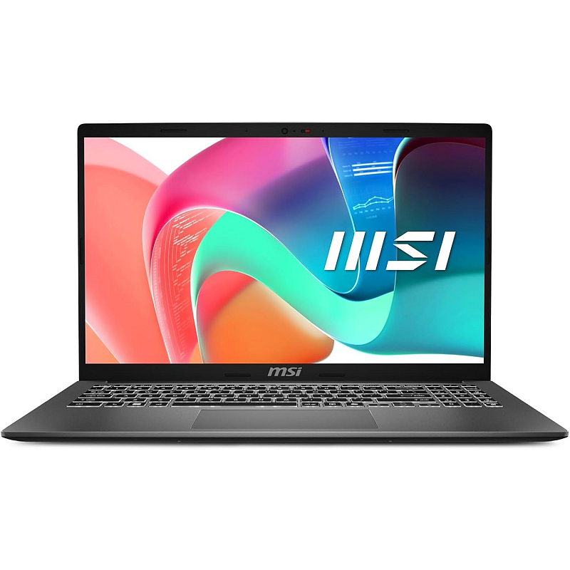 MSI Modern 15 F13MG-802 Intel® Core™ i5 i5-1334U Laptop 39,6 cm (15.6") Full HD 16 GB DDR4-SDRAM 512 GB SSD Wi-Fi 6E (802.11ax) Windows 11 Home Grau