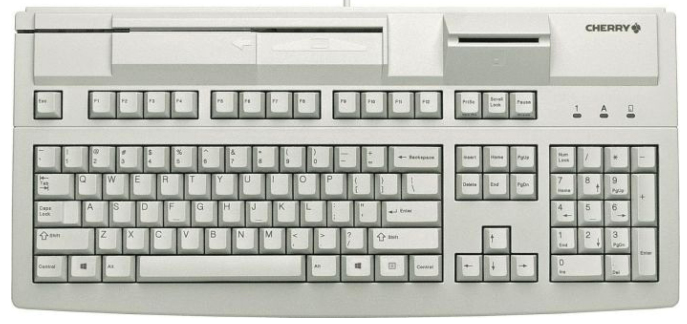 CHERRY MultiBoard MX Tastatur Universal USB QWERTZ Deutsch Grau