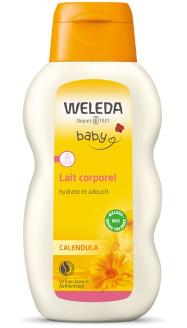 Weleda Lait corporel au Calendula 200 ml Milch