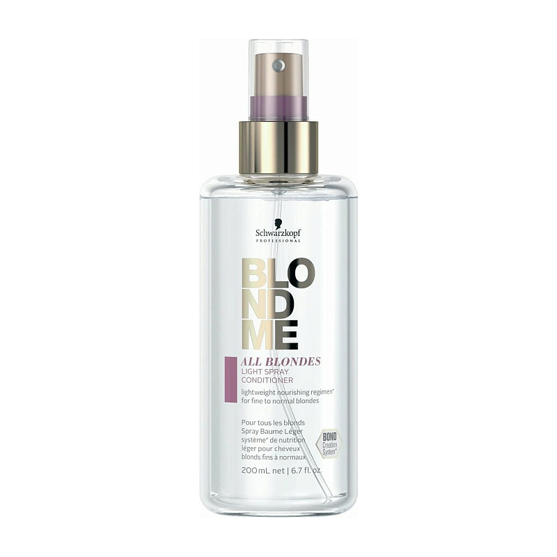 Schwarzkopf BLONDME All Blondes Light Haarspray Unisex 200 ml