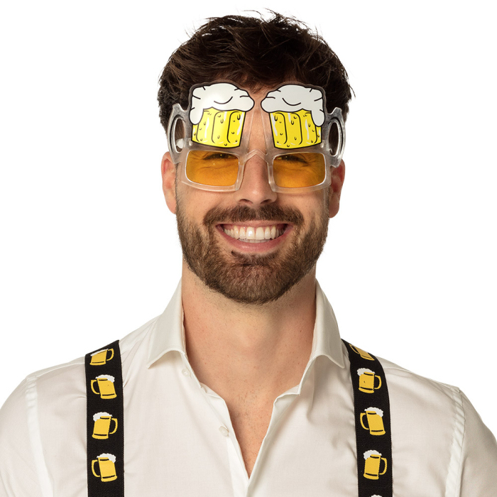 Boland 02505 Karnevalskostüm-Brille Erwachsener Unisex