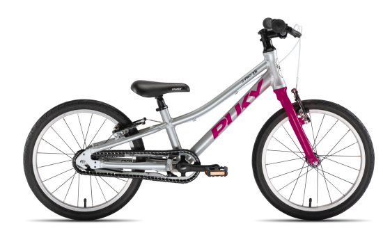 Puky S-Pro 18-1 Alu Stadtrad Aluminium Beere, Silber