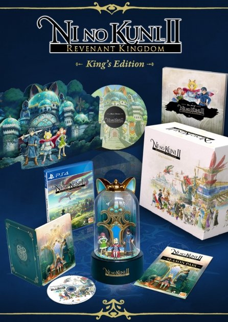 BANDAI NAMCO Entertainment Ni No Kuni 2: Revenant Kingdom King's Edition, PS4 Sammler Englisch, Japanisch PlayStation 4