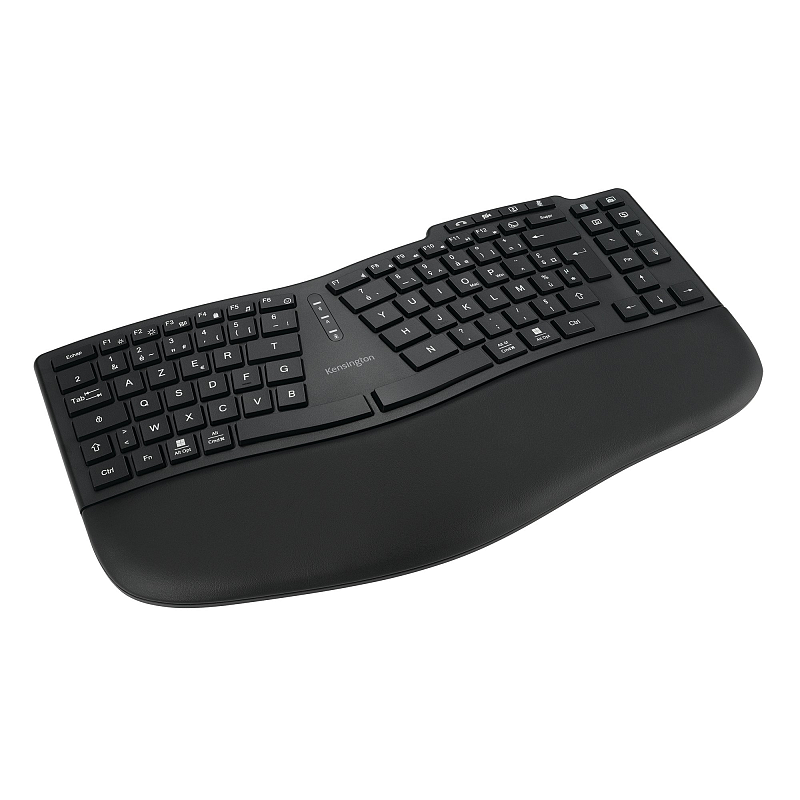 Kensington Pro Fit Ergo KB675 EQ TKL Tastatur Heimbüro Bluetooth AZERTY Französisch Schwarz