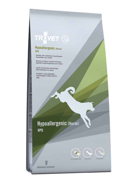 TROVET Hypoallergenic (Horse) | HPD 10 kg Welpe Leber, Kartoffel, Geflügel