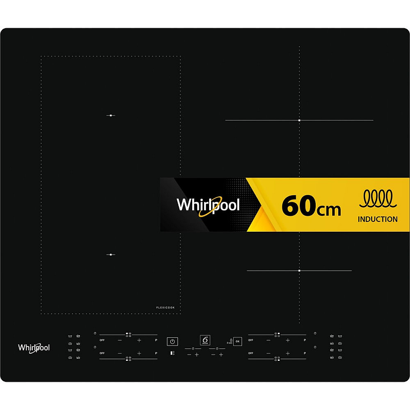 Whirlpool WL B3360 NE Schwarz Integriert 59 cm Zonen-Induktionskochfeld 4 Zone(n)