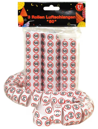 Trendcompany VS-205-50 Dekorativer Aufkleber Schwarz, Rot, Weiß 3 Stück(e)