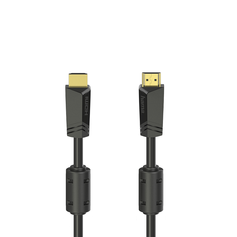 Hama 00205009 HDMI-Kabel 10 m HDMI Typ A (Standard) Schwarz