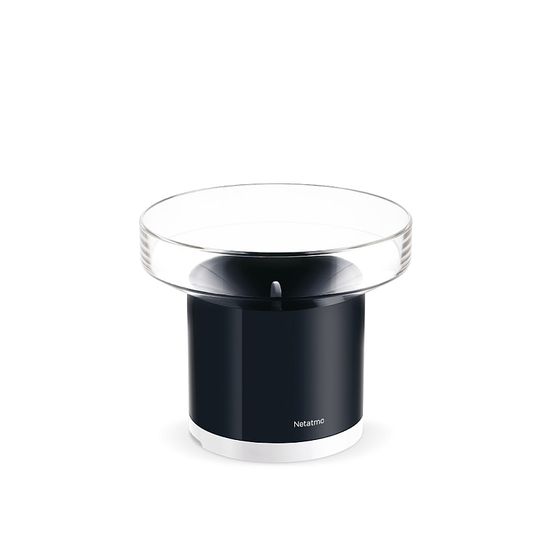 Netatmo NRG01-WW Regenmesser 10 cm Kabellos Schwarz