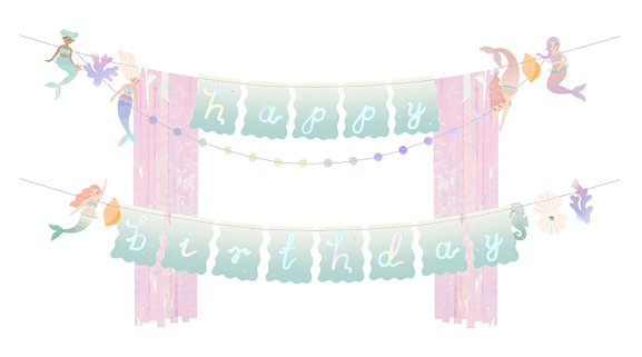 PartyDeco GRL123 partydekorationen Fahnenbanner