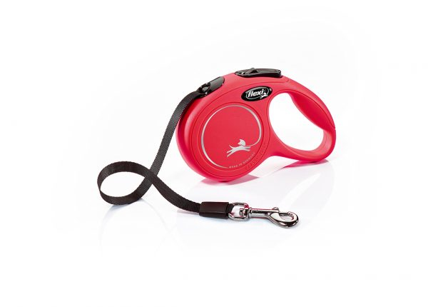 Flexi New Classic XS 3 m Rot Universal Rückziehbare Leine
