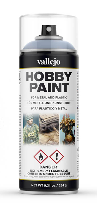 Vallejo 28.011 Acrylfarbe 400 ml Grau Sprühdose
