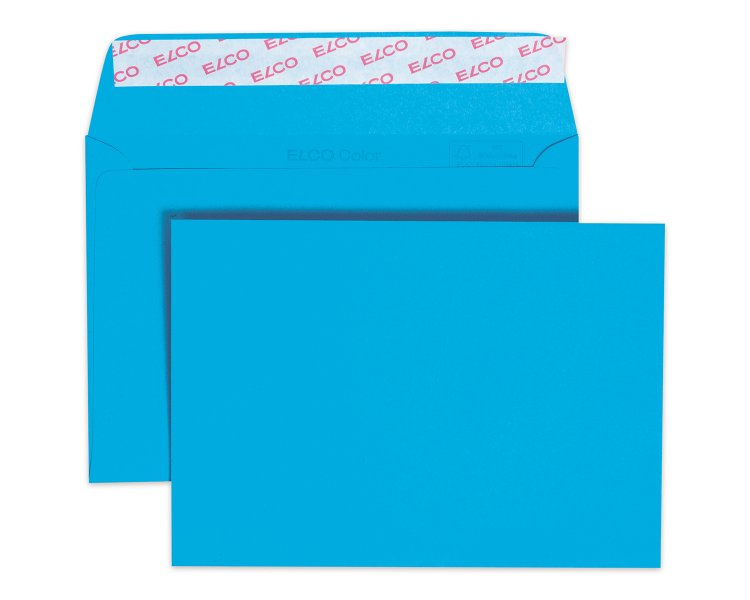 Elco 74634.32 Briefumschlag C6 (114 x 162 mm) Blau