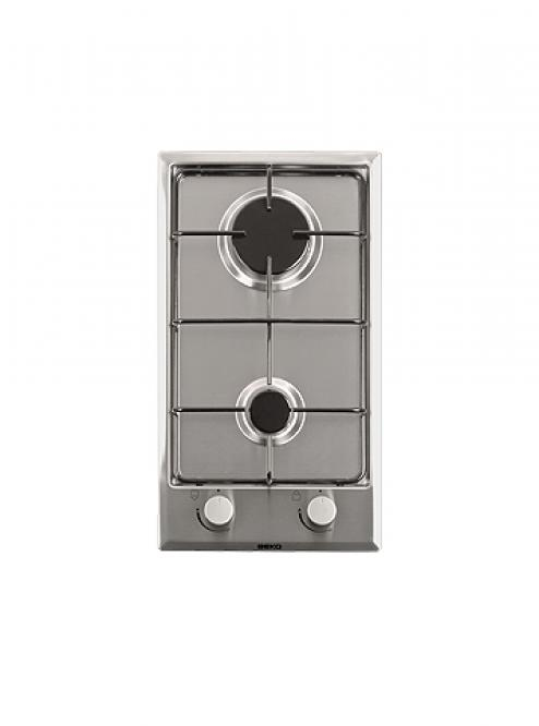 Beko HDCG 32220 SX Kochfeld Edelstahl Integriert Gaskochfeld 2 Zone(n)