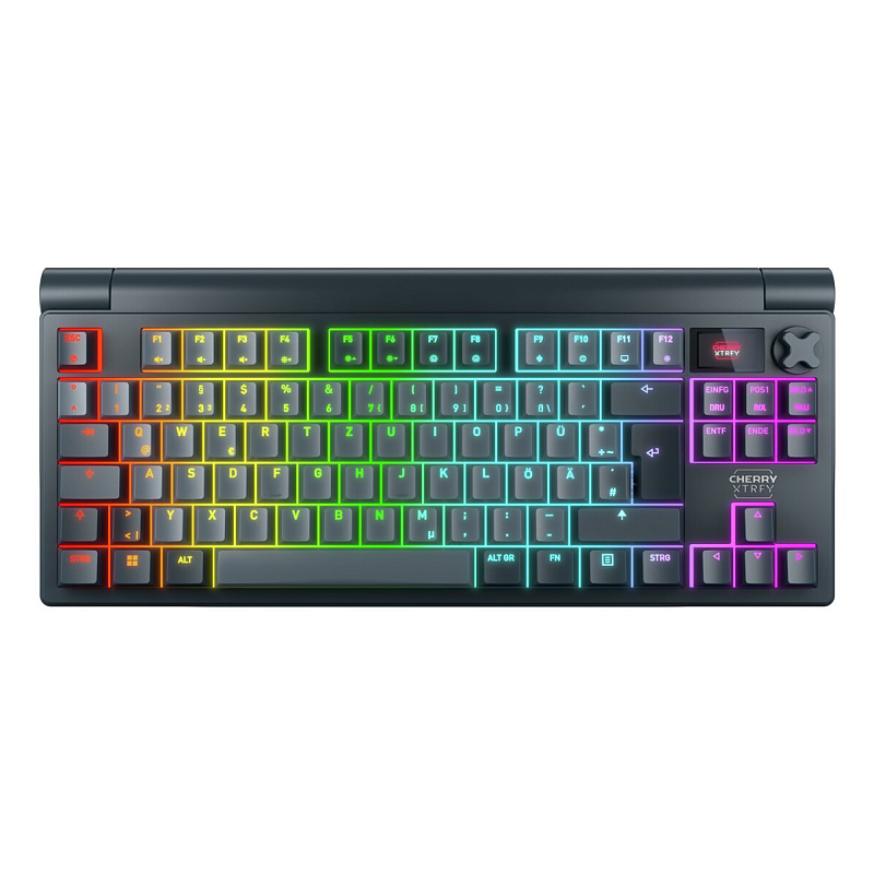 CHERRY XTRFY MX 8.3 TKL Wireless Tastatur Gaming USB + RF Wireless + Bluetooth QWERTZ Deutsch Grau