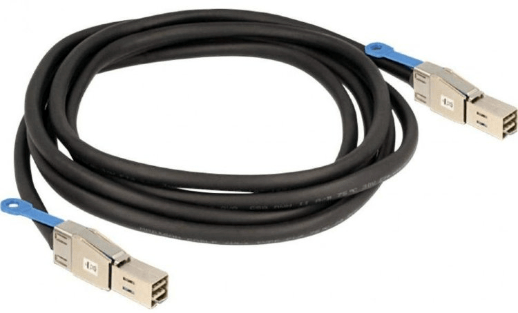 Lenovo 00YL847 Serial Attached SCSI (SAS)-Kabel 0,5 m 12 Gbit/s Schwarz