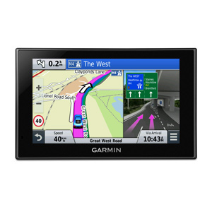 Garmin nüvi 2569LMT-D Navigationssystem Tragbar / Fixiert 12,7 cm (5") TFT Touchscreen 184 g Schwarz